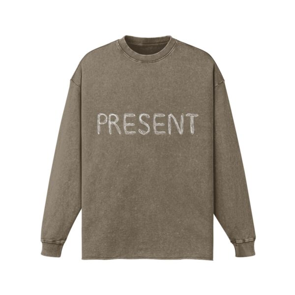 "PRESENT" Unisex Long Sleeve - Present Moment Club Loungewear