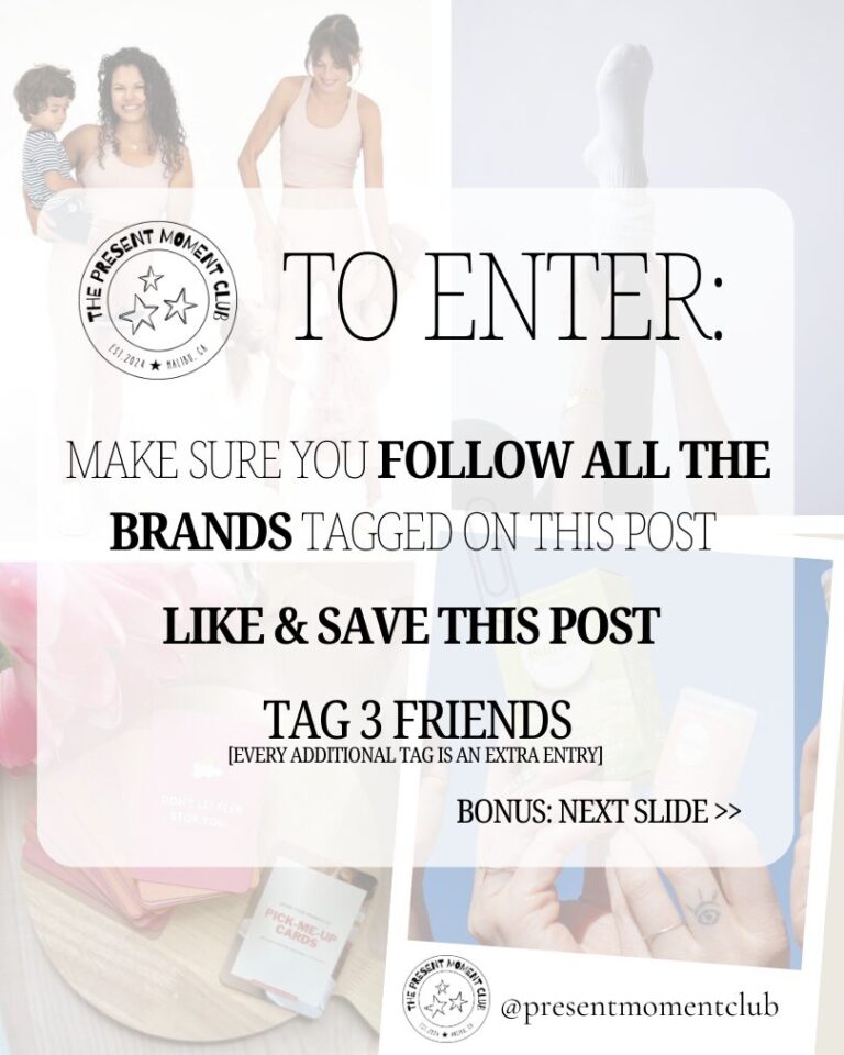Summer 2025 Giveaway on IG